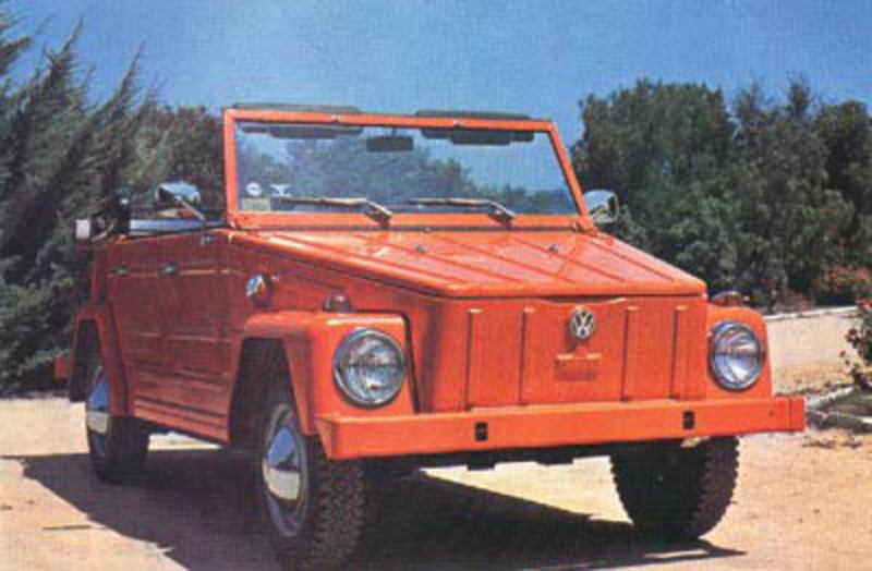1973 74 volkswagen type 181 thing. After the success of the Volkswagen