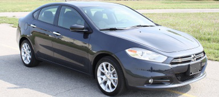 Photo of 2013 Dodge Dart 4 DR FWD. Vehicle Test Weight: 3300 lbs.