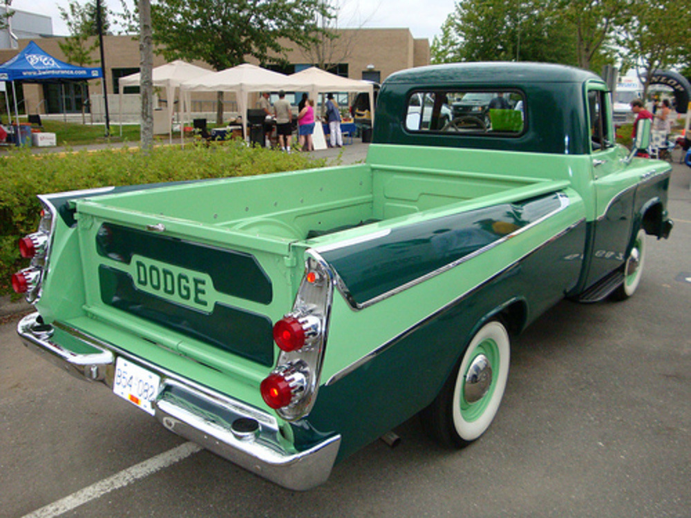 1958 Dodge 100 Sweptside Pickup Truck - a photo on Flickriver