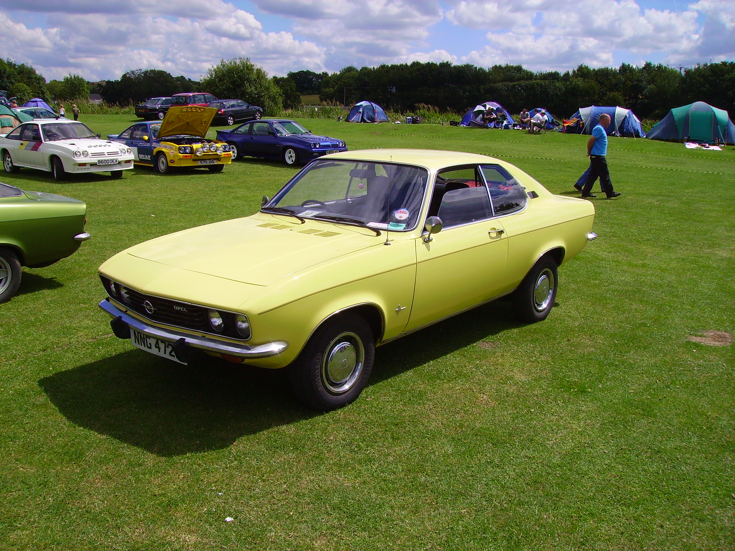 Opel Manta A 1970-1975. F/R. The Manta A was released in 1970,