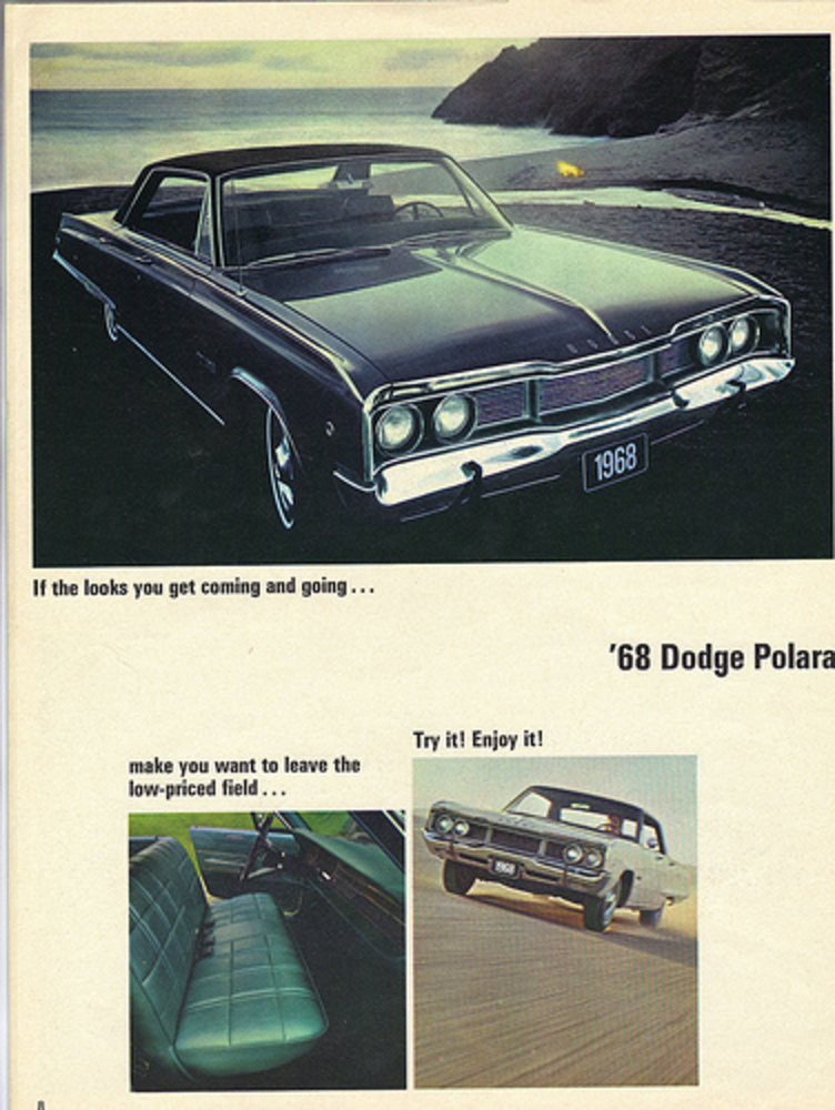 1968 Dodge Polara 4dr Hardtop - a photo on Flickriver