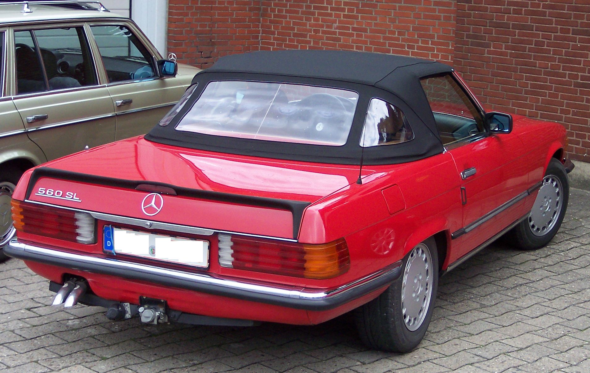 Mercedes 560 SL r107