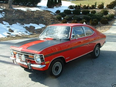 The seller describes this 1969 Opel Kadett Rallye as the "best in the