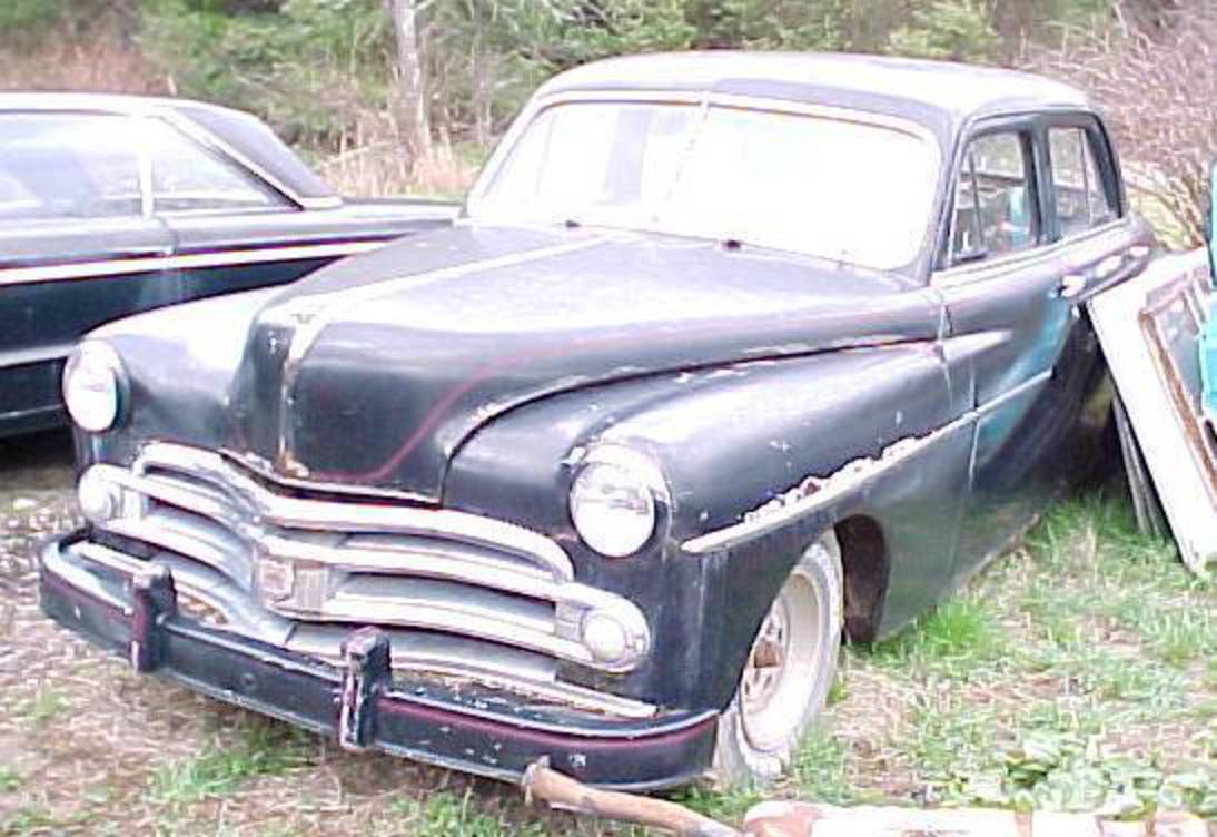 1950 Dodge Coronet 4 dr-no interior-no title-parts only-many missing