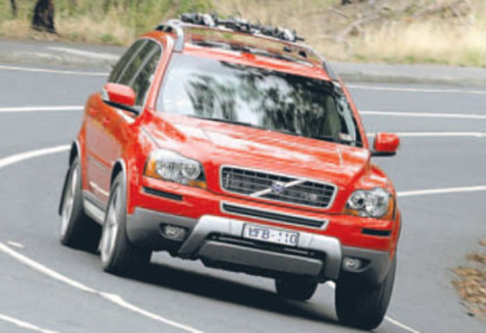 image The Volvo XC90 V8 has the get up and go to challenge the top