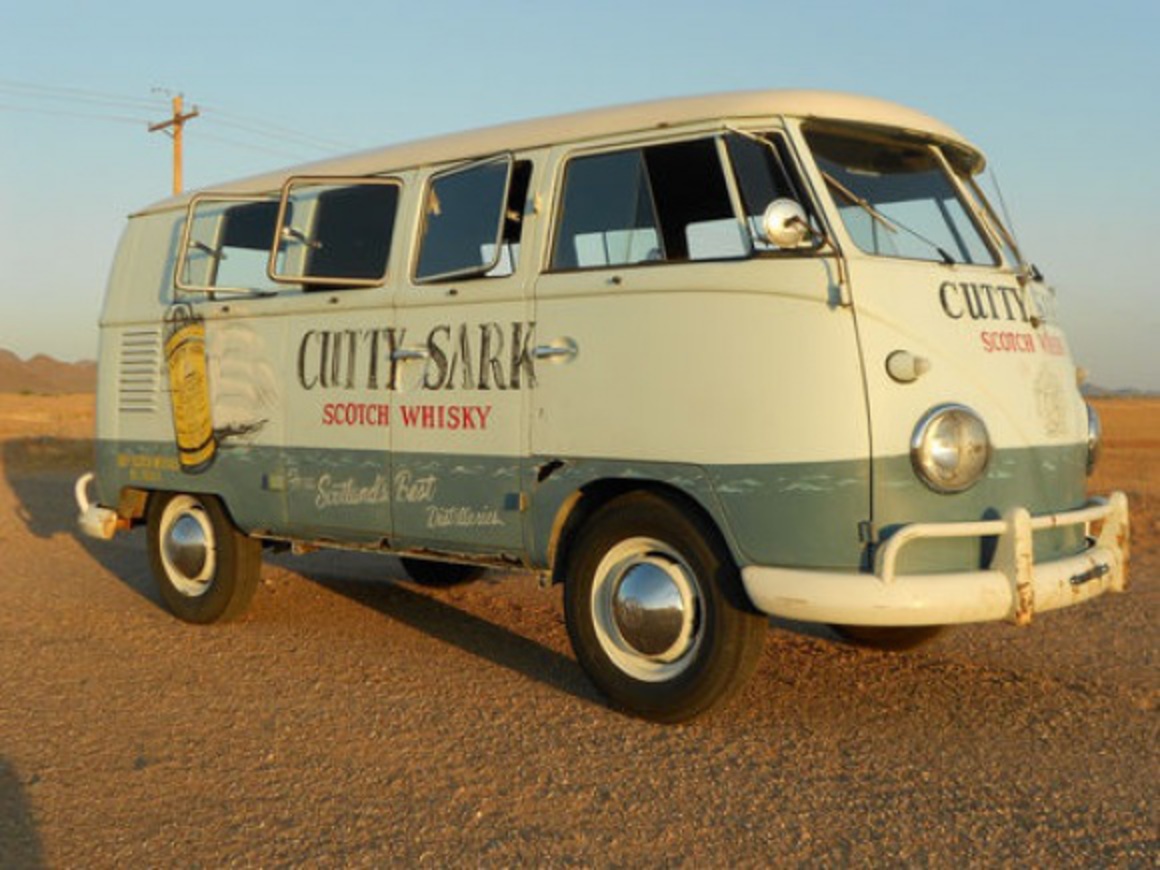 1959 Volkswagen Type 2 Kombi bus for sale on ebay.