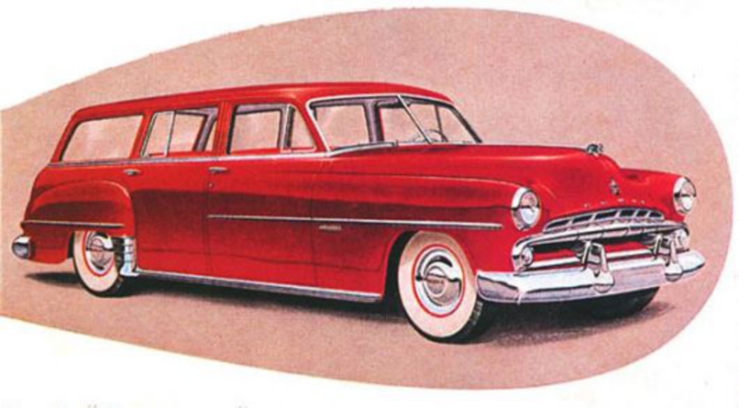1952 Dodge Coronet Sierra wagon.