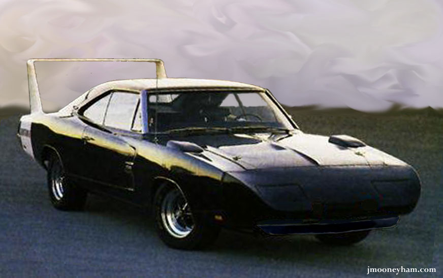 Large picture of a winged 1969 Dodge Charger Daytona 426 Hemi