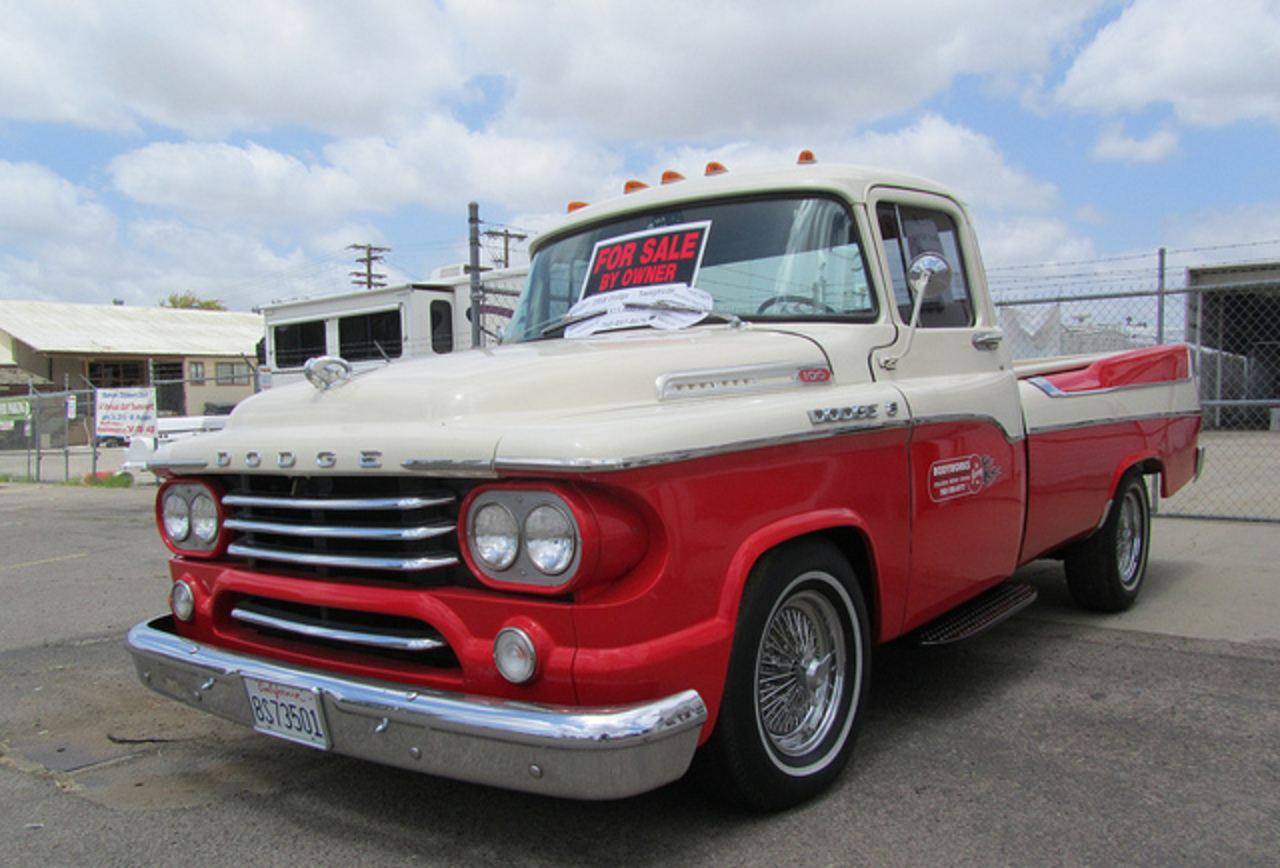 Dodge 100 Sweptside Pickup Truck - 1958