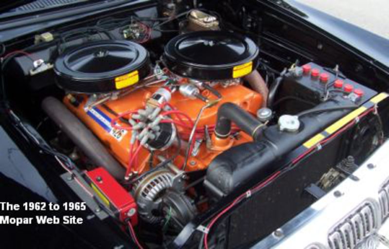1963 Dodge Polara max wedge engine
