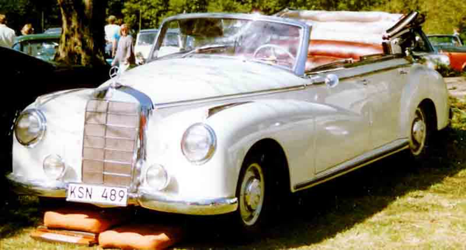 Мерседес кабриолет 1952