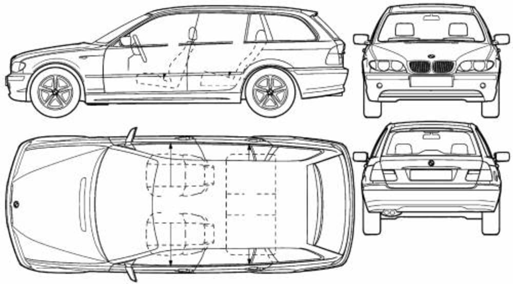 BMW 3-Series Touring (E46) Original image dimensions: 1600 x 887px