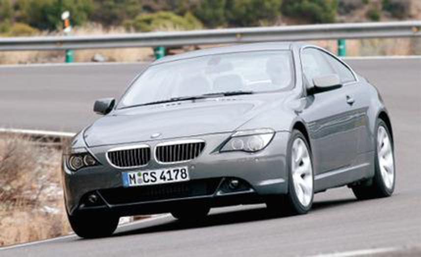 BMW 645Ci. The Werke suggests a new use for the tax cut.