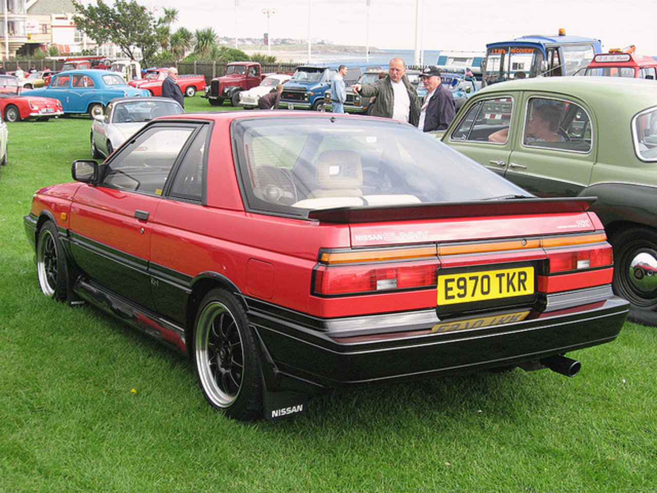 Rear view of 1987 Nissan Sunny ZX