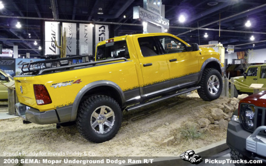 toughen up the all-new 2009 Dodge Ram 1500 TRX4 offroad model for SEMA.