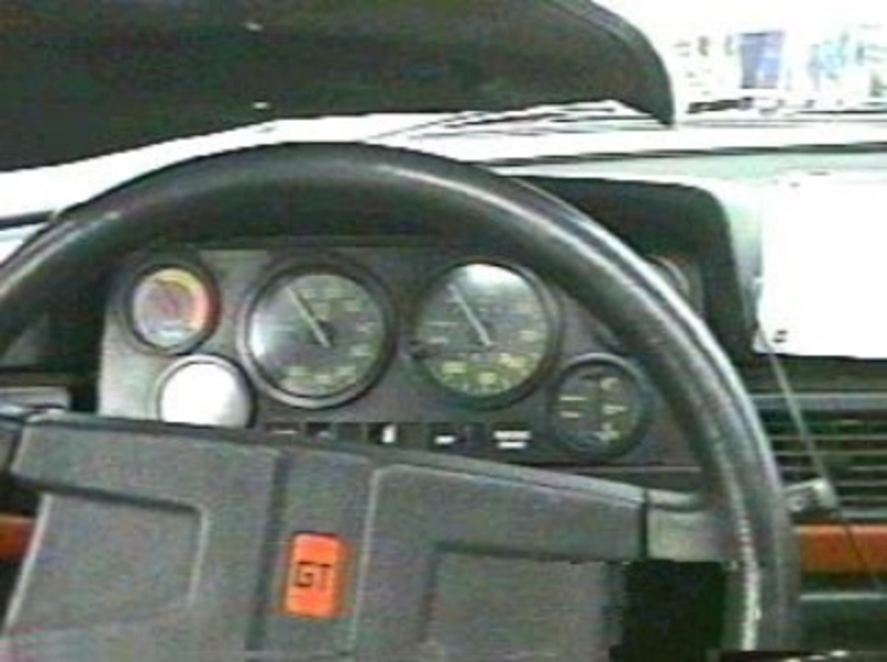 volvo 242 GT steering wheel, GT guages