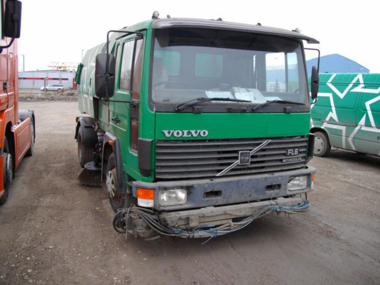 VOLVO FL6-11 126MGX sweeper for sale