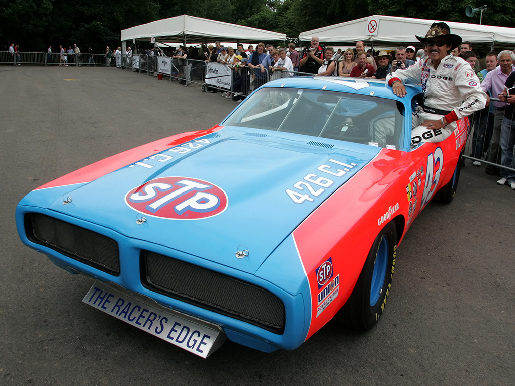 Dodge Charger NASCAR Race Car American Racing Legend Richard Petty Hd