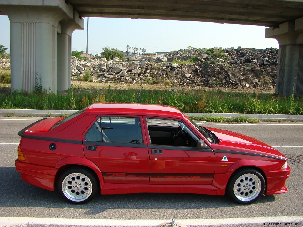 alfa-romeo-75-turbo-evoluzione-2. Year produced: 1987.