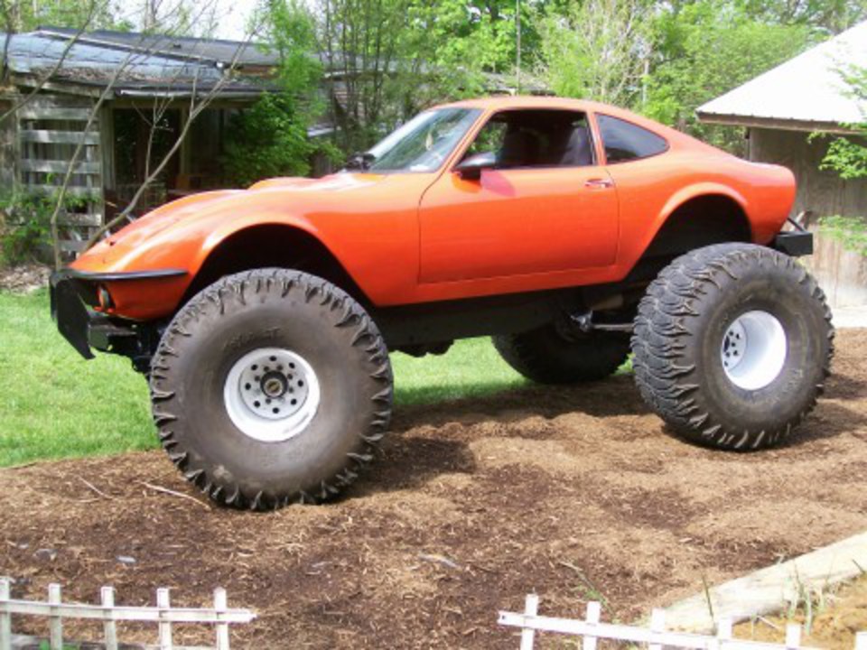 Found: A Perfect 1972 Opel GT Trar - Tiny Car With 44-Inch Tires = BS