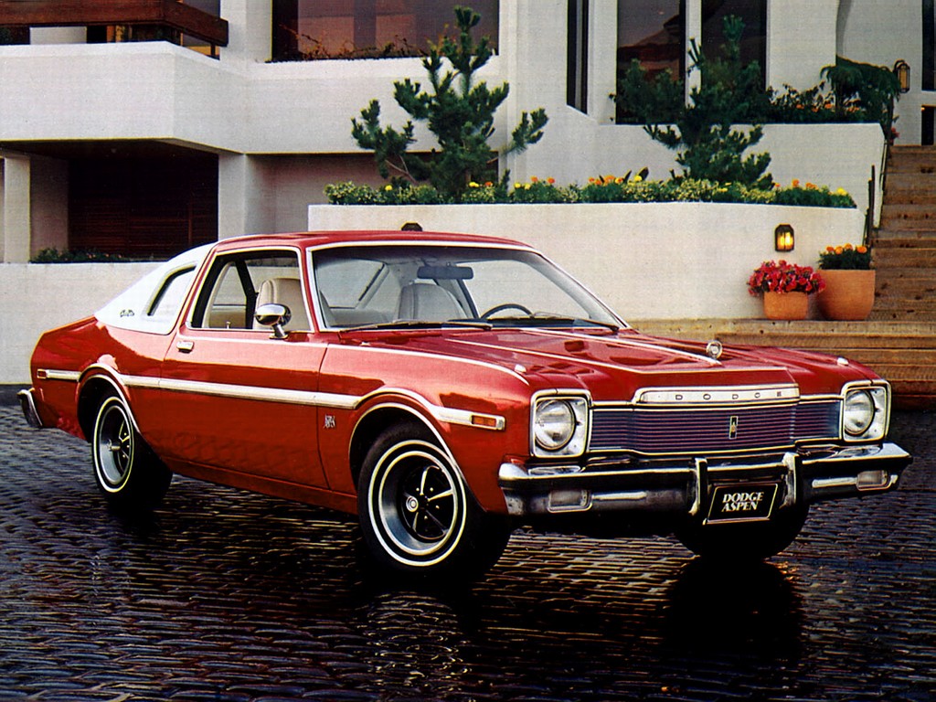 Dodge Aspen SE (1976). LibellÃ©s : 1975/09, Dodge Aspen