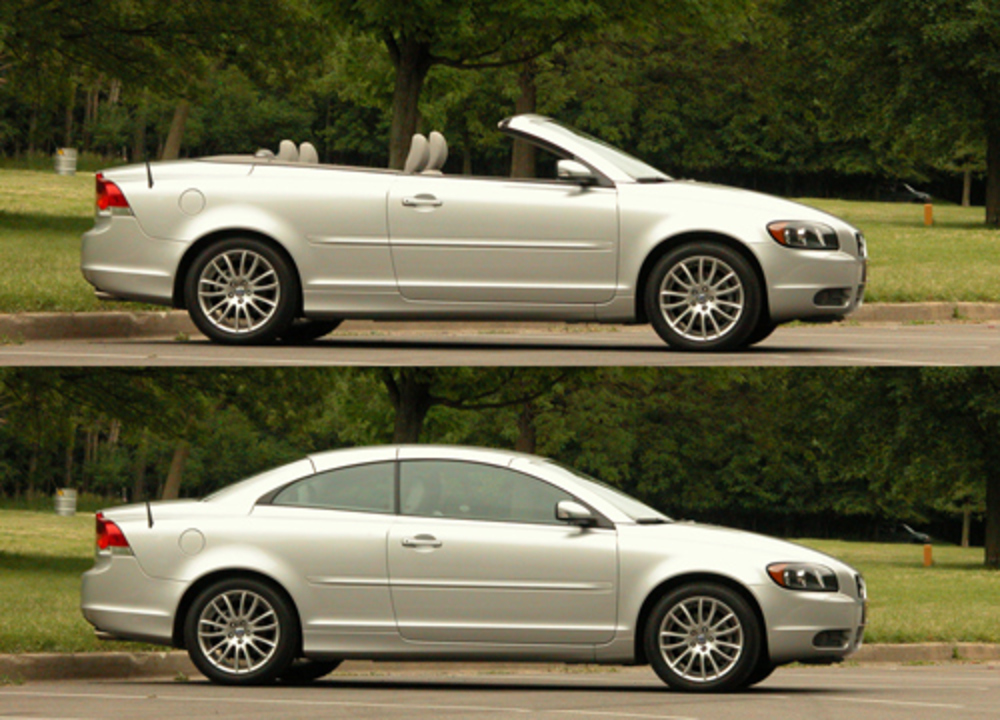 Two of the big players are the new Volvo C70 and the yet-to-go-on-sale VW