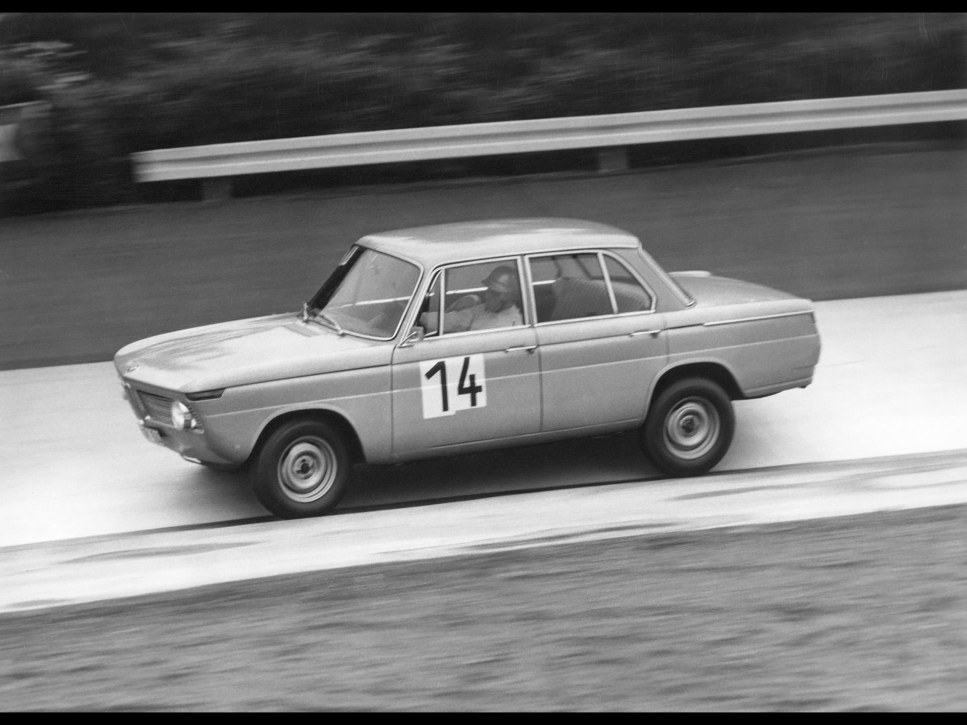 1962-1972 BMW New Class - BMW 1800 TI in 12 Hour Race at the Nurburgring