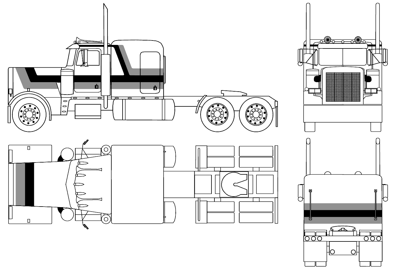 TopWorldAuto >> Photos of Peterbilt 359 - photo galleries kawasaki vn900 wiring diagram 