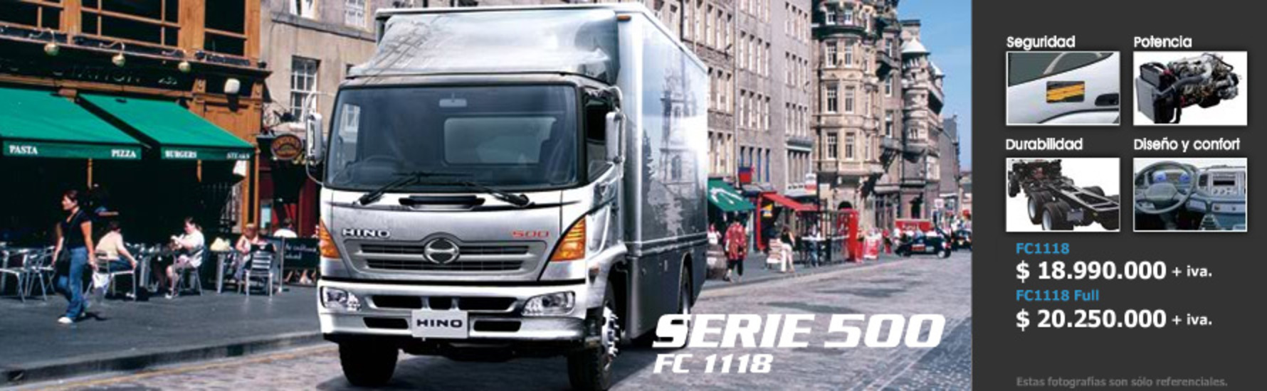 Hino 500 FC 1118 - cars catalog, specs, features, photos, videos, review,