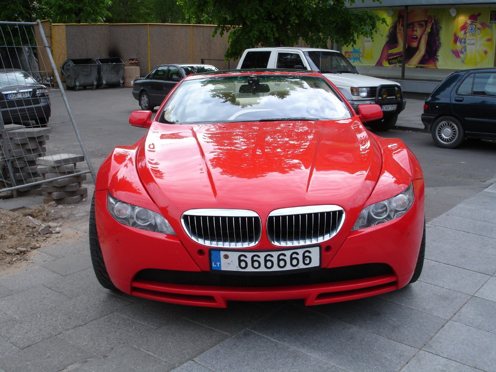 BMW 6-series modificat in Lituania-BMW 6-series modificat in Lituania