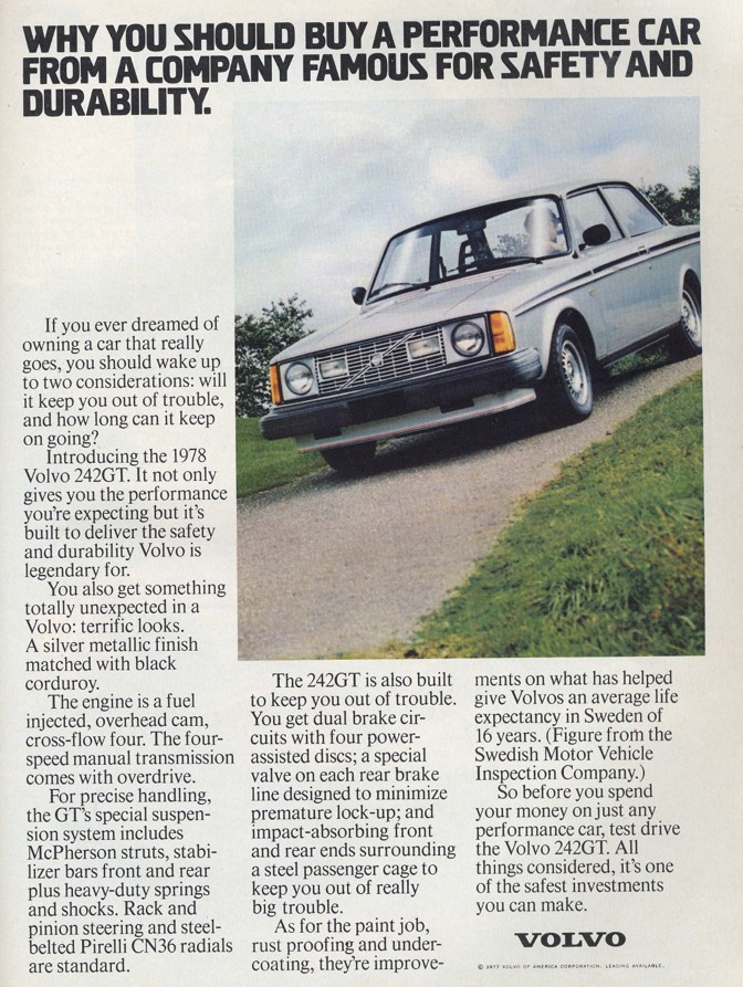The Volvo 242 GT