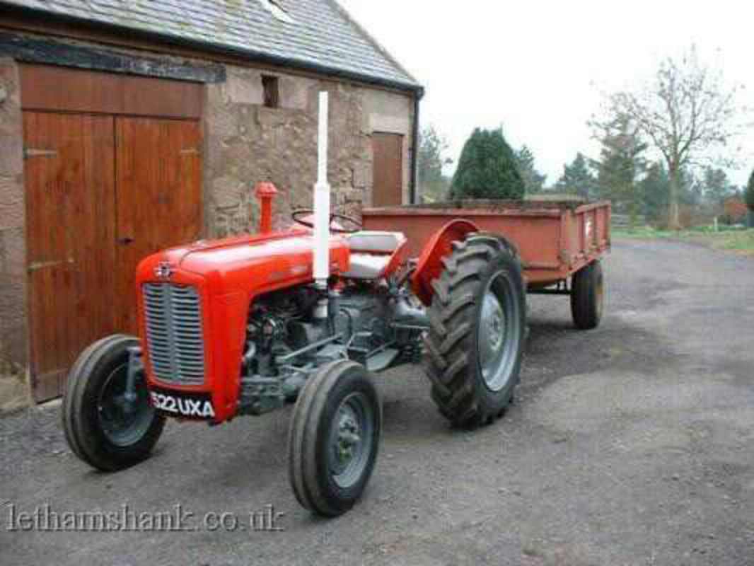 Massey Ferguson 35: This is really a vintage tractor but is used fairly