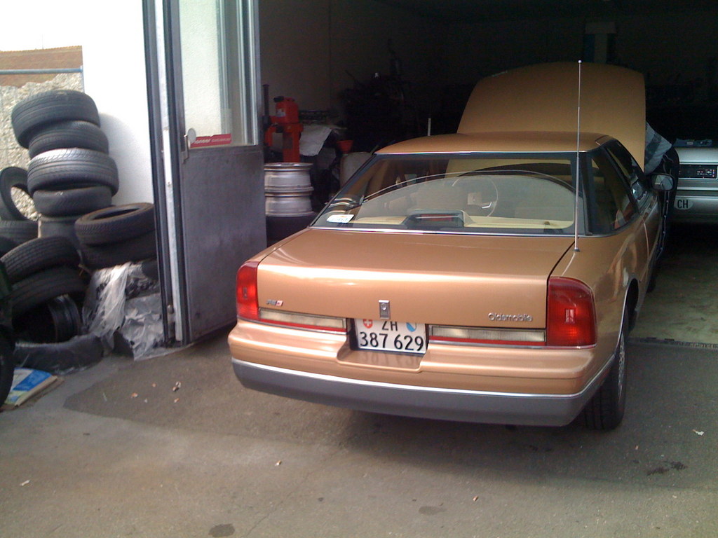 Oldsmobile Cutlass Supreme SL. my dad's car :-)