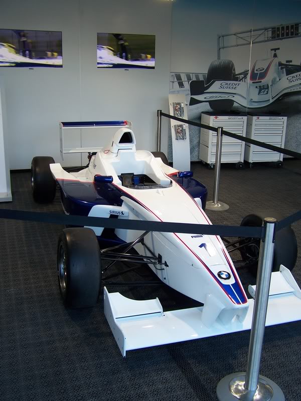 From a high-performance Formula BMW FB02 racing machine .