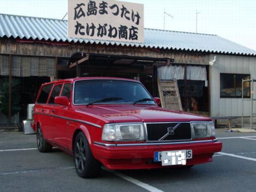 besides the Supra to get the engine] into a late model Volvo 240 Wagon.