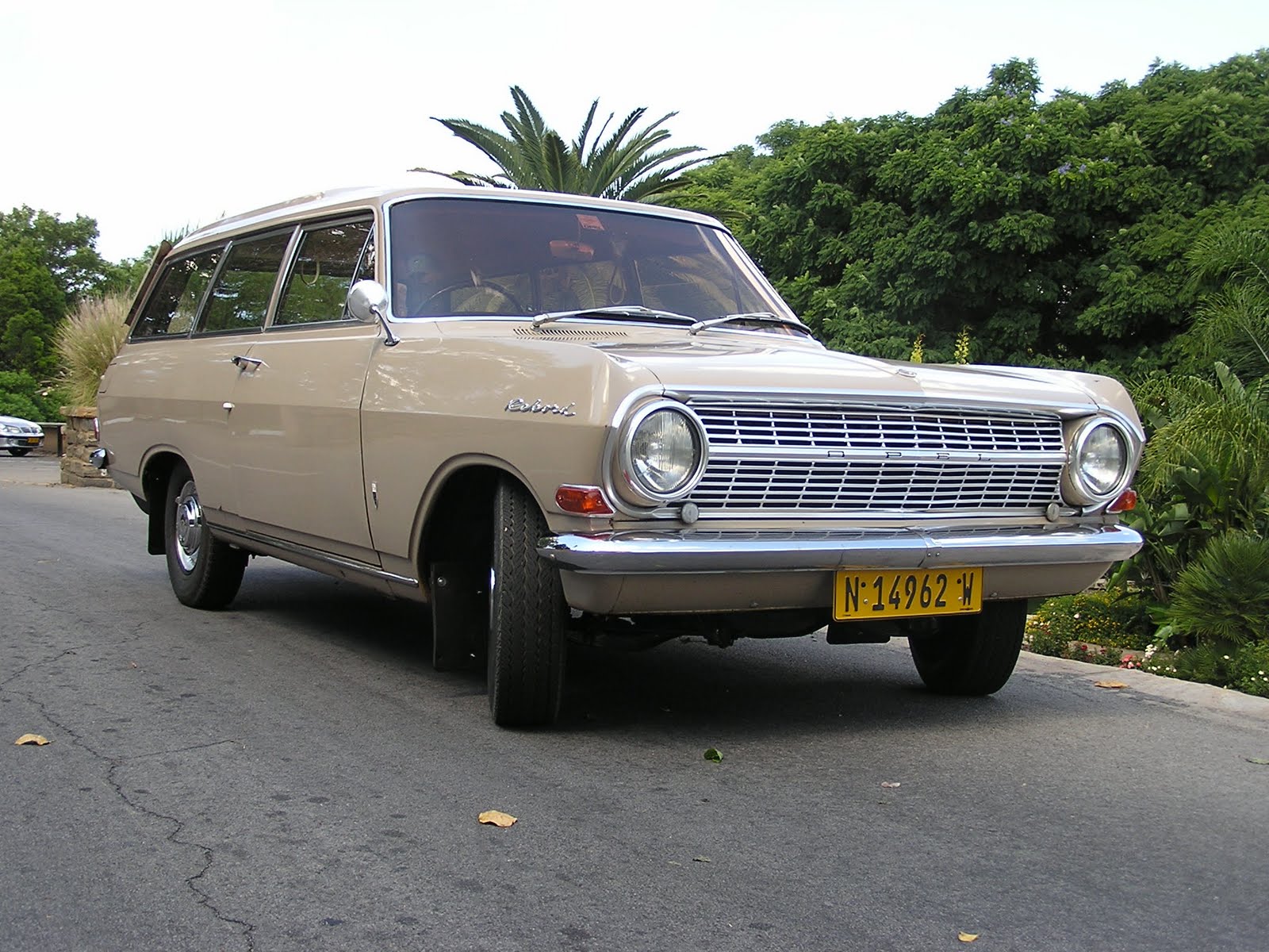 1963 Rekord Caravan from Namibia, Africa. Year: 1963