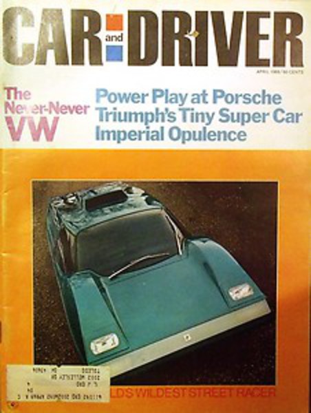 1969 Car Driver Triumph GT 6 Volkswagen 411L Loteu Elan 2 Imperial LeBaron |