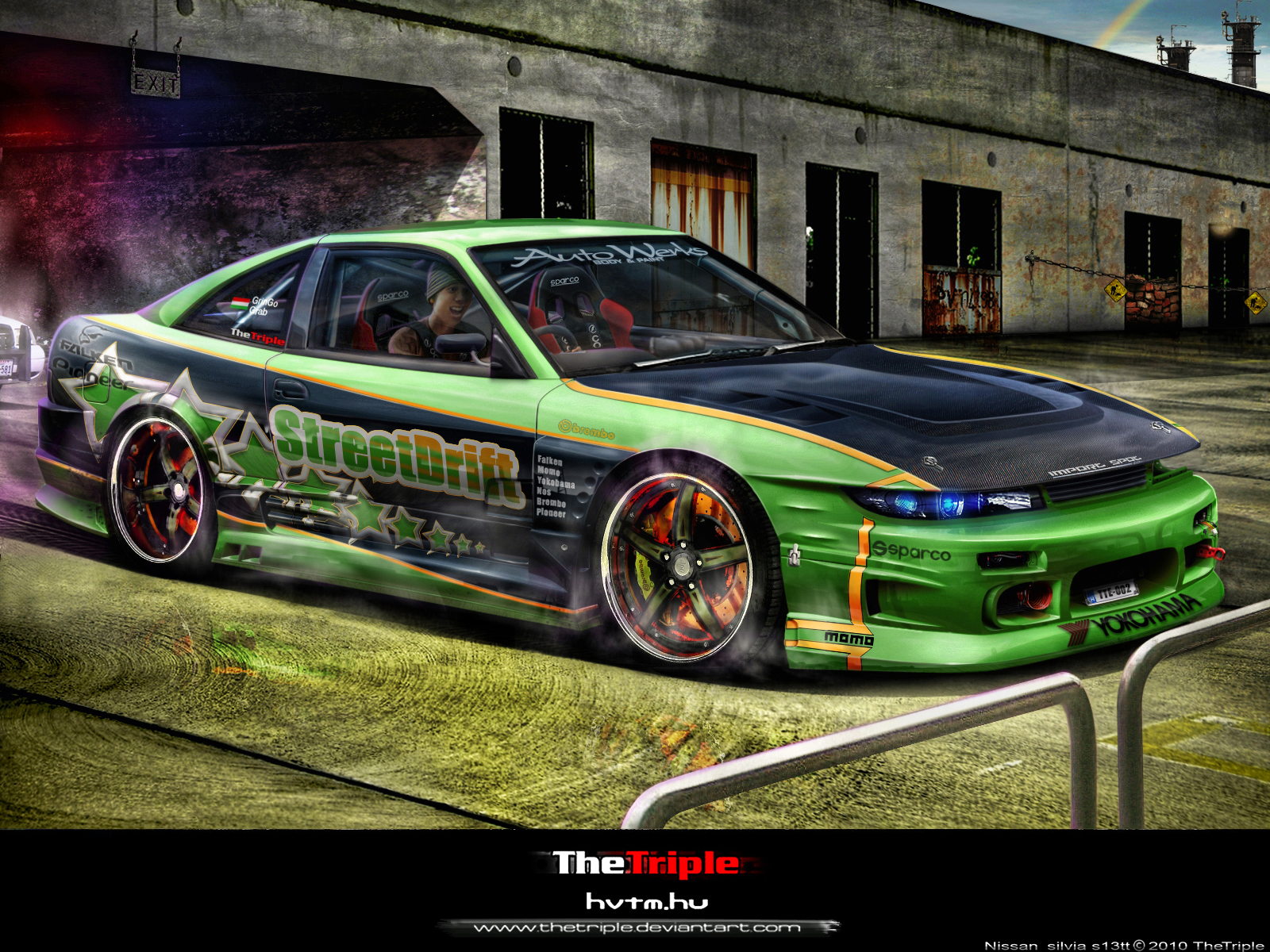 Nissan Silvia s13 Tuning Custom