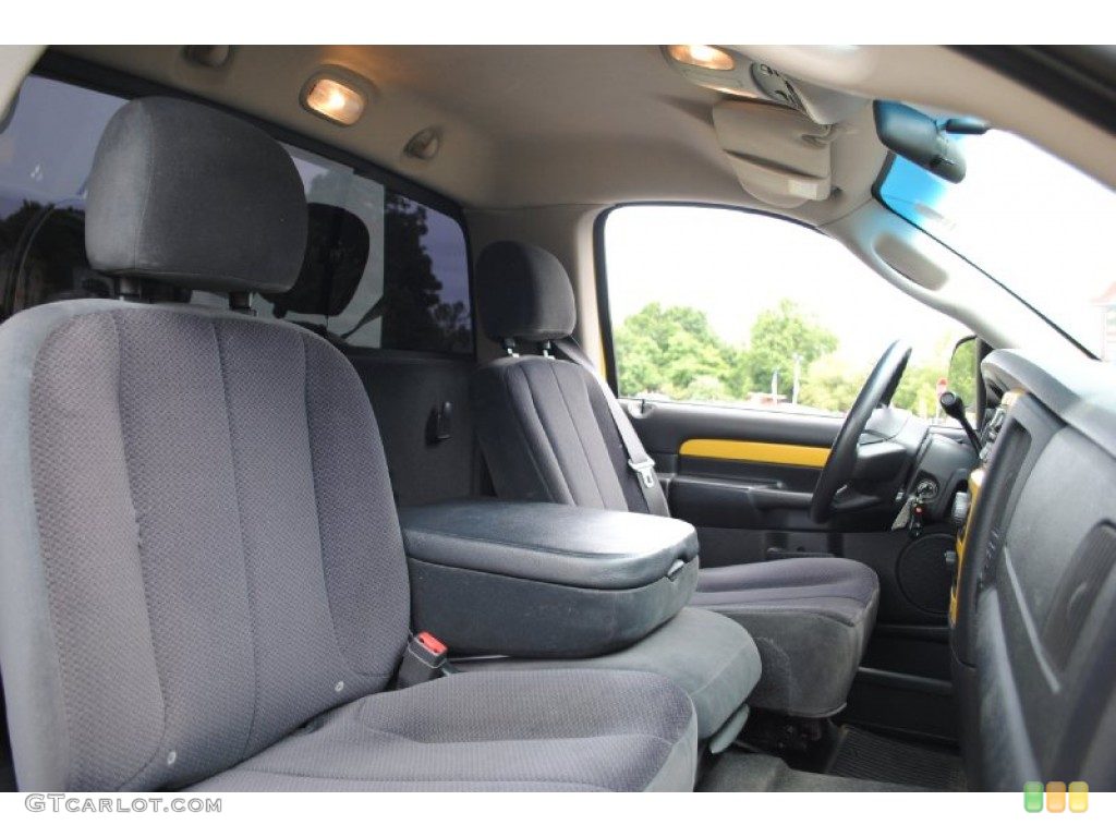 2005 Dodge Ram 1500 SLT Rumble Bee Regular Cab 4x4 interior Photo #66500121