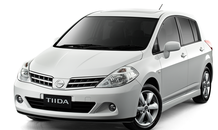 Nissan Tiida Hatch Ti shown in Polar White