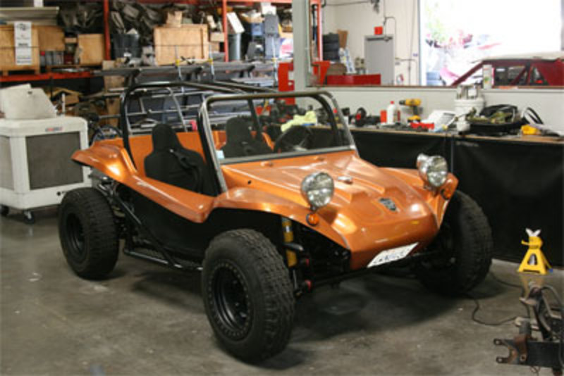 This 60s-era Volkswagen dune buggy is newly customized, Streetwise kept