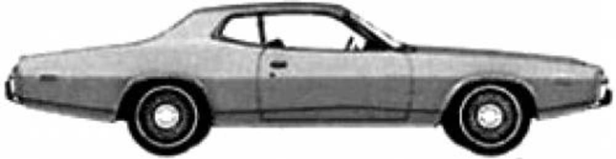 Dodge Charger Hardtop (1974) Original image dimensions: 528 x 137px