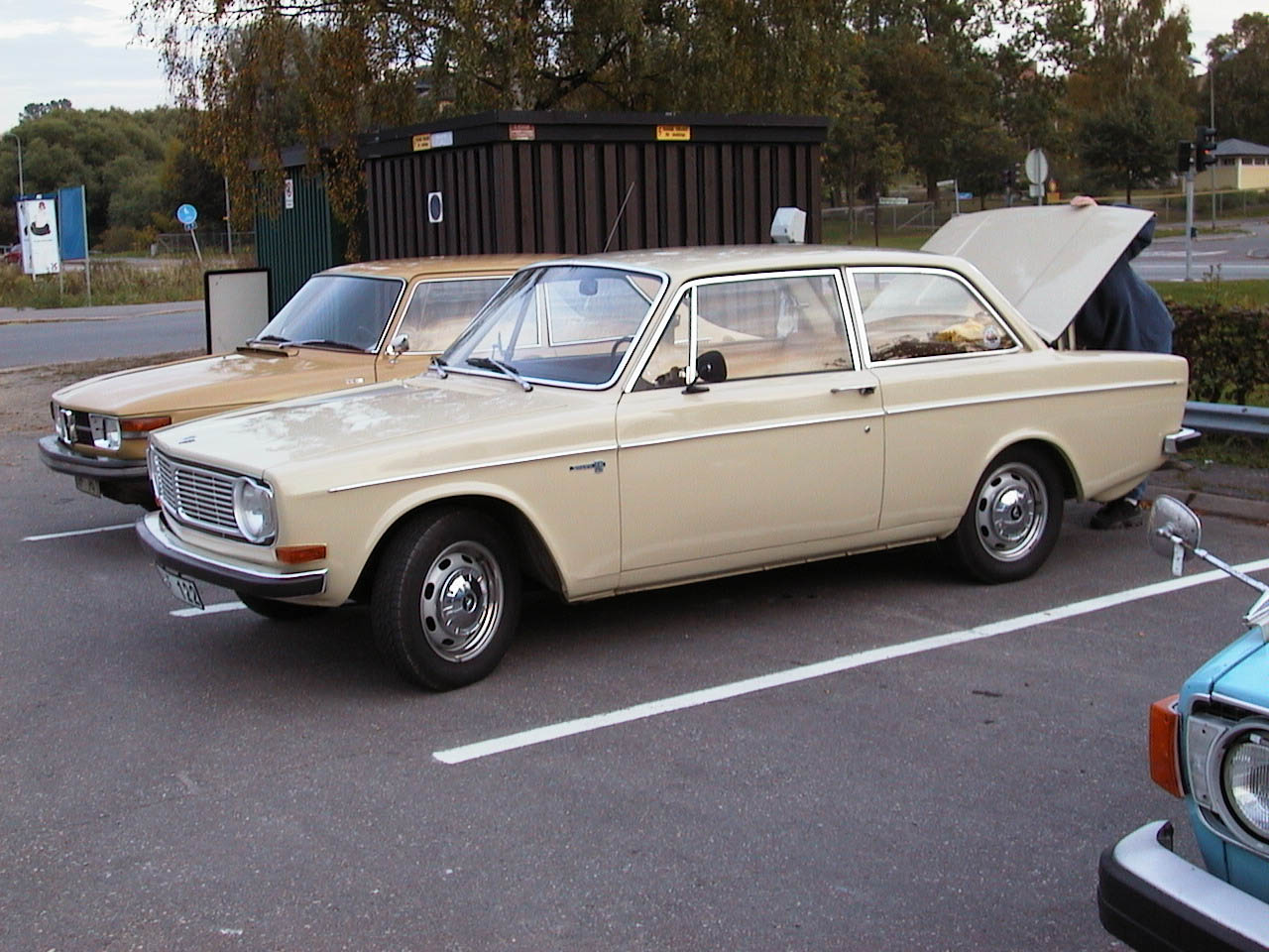 En Volvo 142 fra 1968 med de volvo 142
