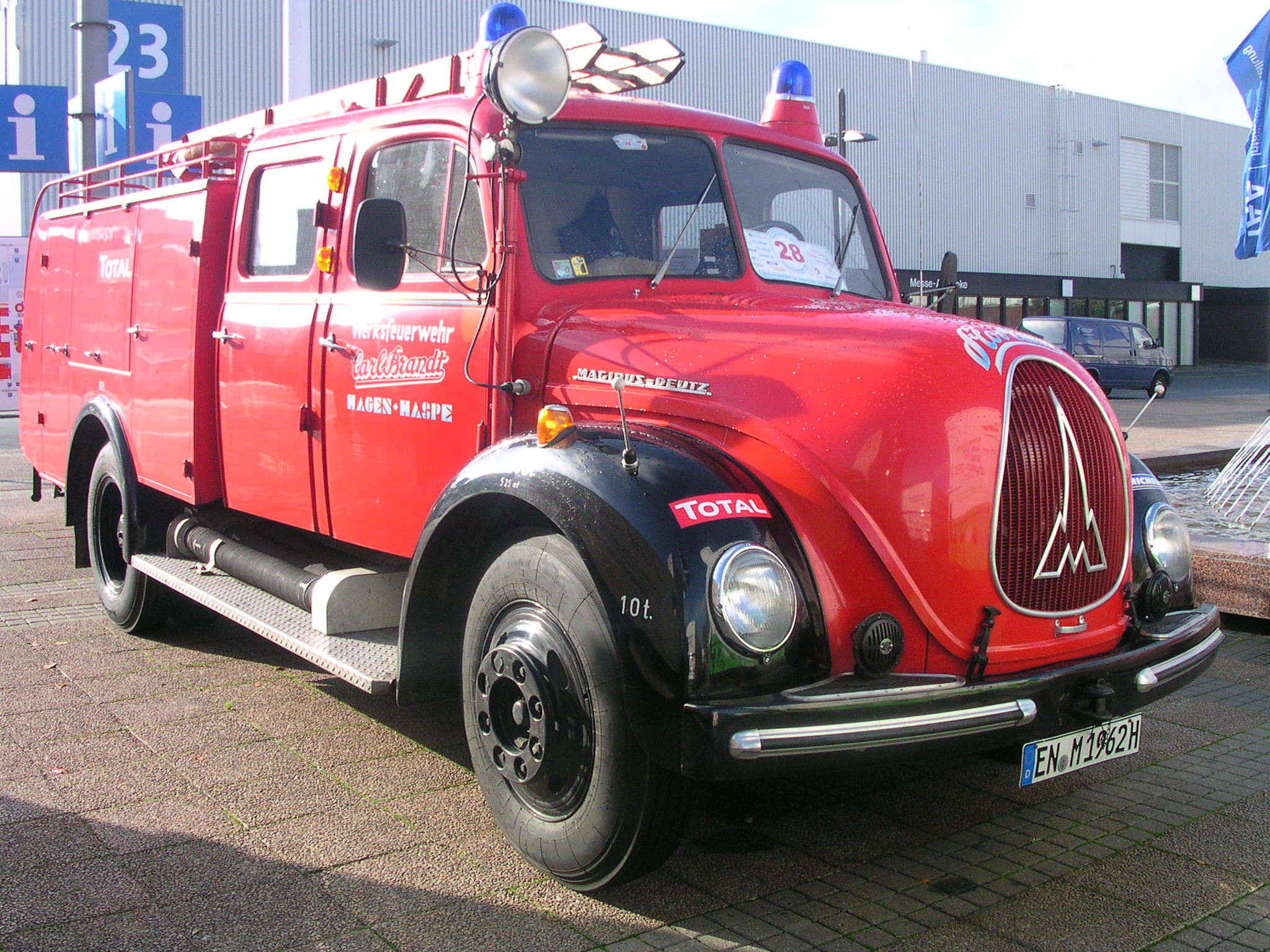 Iveco Magirus пожарная машина