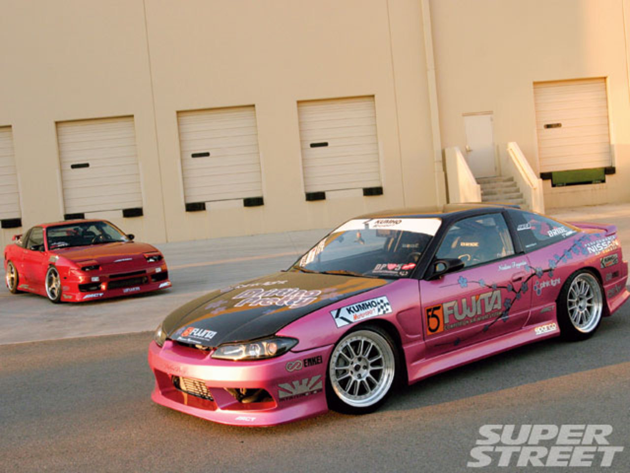 Nissan 240sx Pink