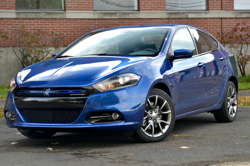2013 Dodge Dart review front angle. After a short hiatus that saw us waving
