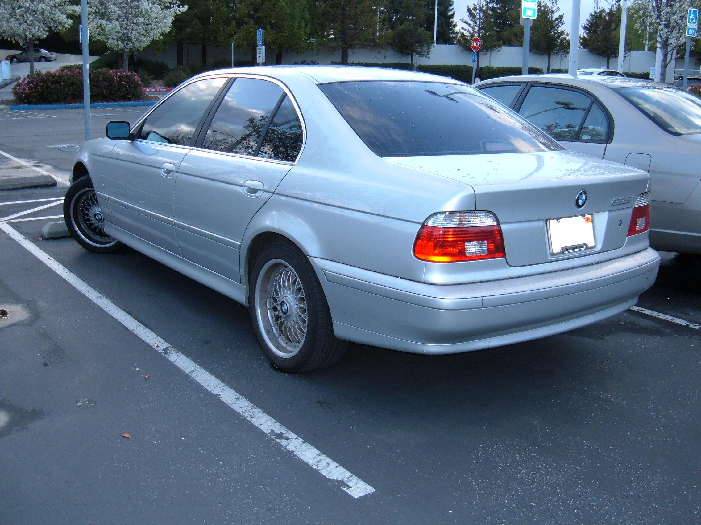 File:Silver BMW 525i rear.JPG