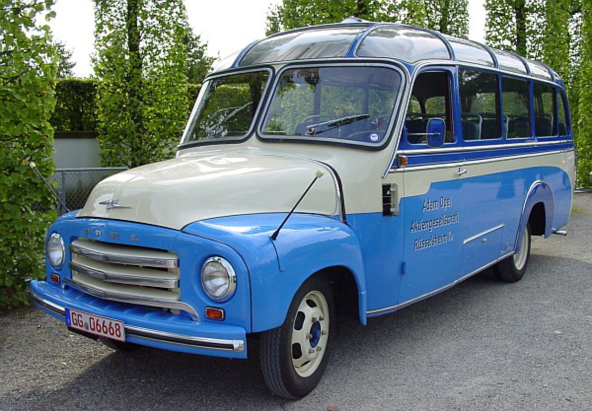 Opel Blitz Panoramabus, 1957