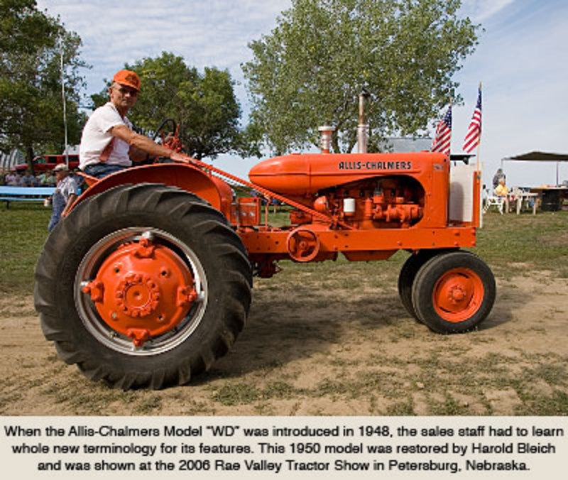 Allis-chalmers tractor