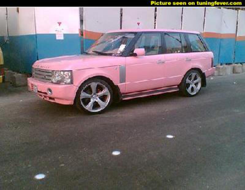 Land rover pink